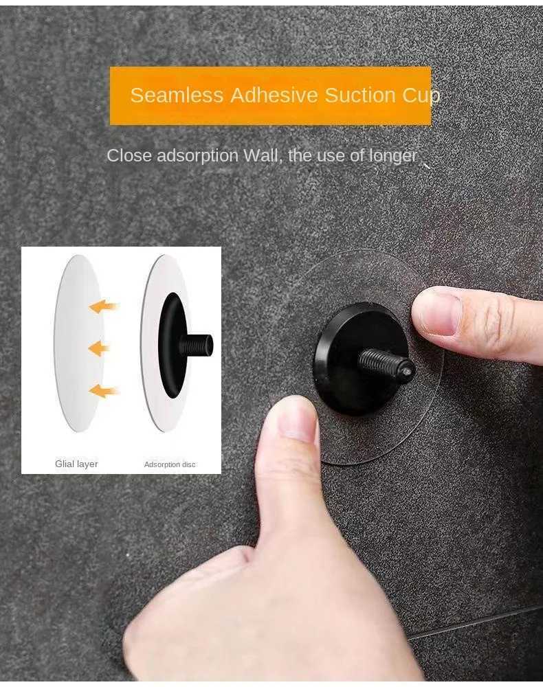 Wall Mirror Folding Arm Extend Bathroom Mirror Without Drill Swivel Bathroom Mirror Suction Arm Double Side Cosmetic Makeup Y240819