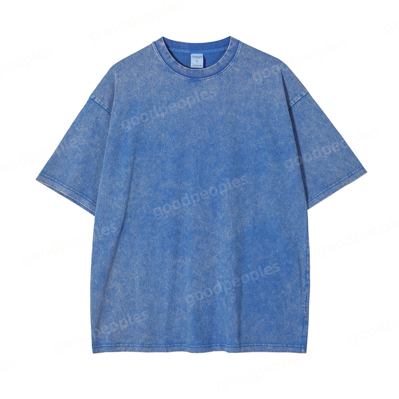 Designer Mens T-shirt Summer Solid Color Vintage Short Sleeve Mens Retro T-shirt Womens Casual Short Sleeve Couple Fashion Clothing Size M-5XL