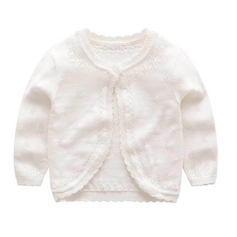 Spring and Autumn New European and American Foreign Trade Childrens Sweatshirts A buckle hollow cardigan cotton shawlXJ240819