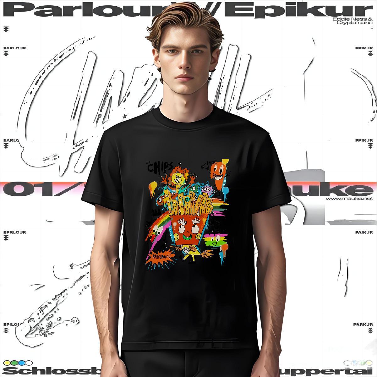 Mens T Shirts 230g Pure Cotton cartoon Casual Short Sleeve Soft Plus Size Cartoon Men Tshirts New Designer Brand Tops