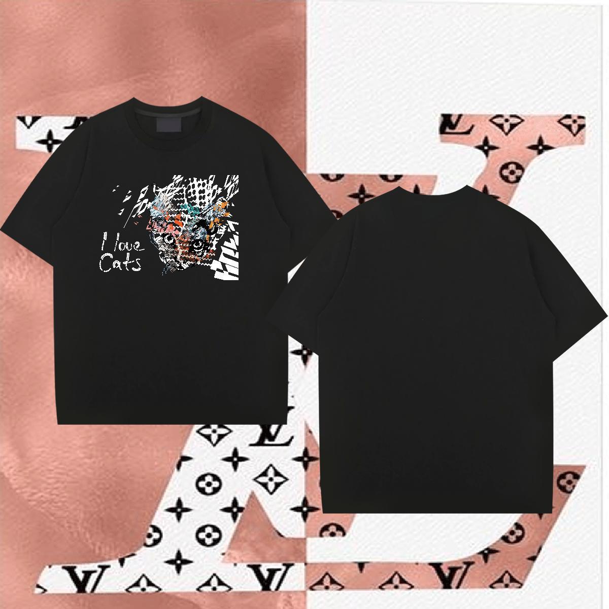 Fashion Men Tees cute Casual Daily Wear 230g Cotton Clothings O-Neck Short Sleeve Free Shipping Men T Shirts Floral Print