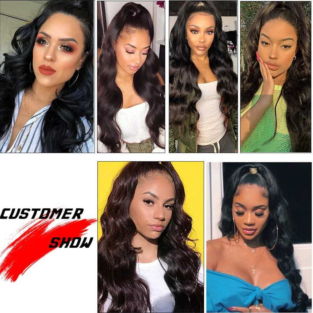 New Mi body wave human ponytail female hair extension natural black clip pull ponytail hair extension 8-26 inches W240817