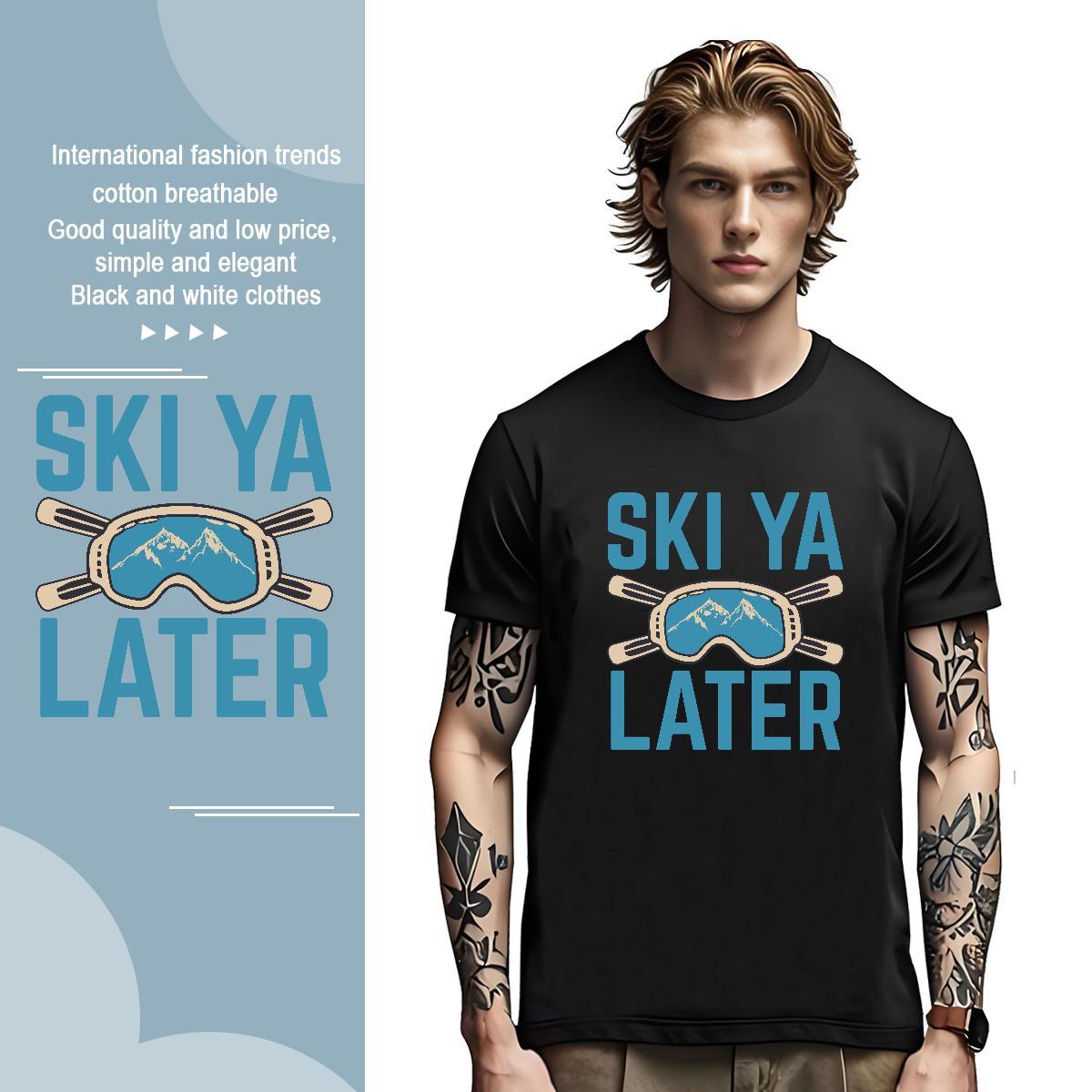 Brand monogram T Shirts Men Summer Casual Tshirts 100% Cotton 230g New Arrival Breathable Anime Print Tops
