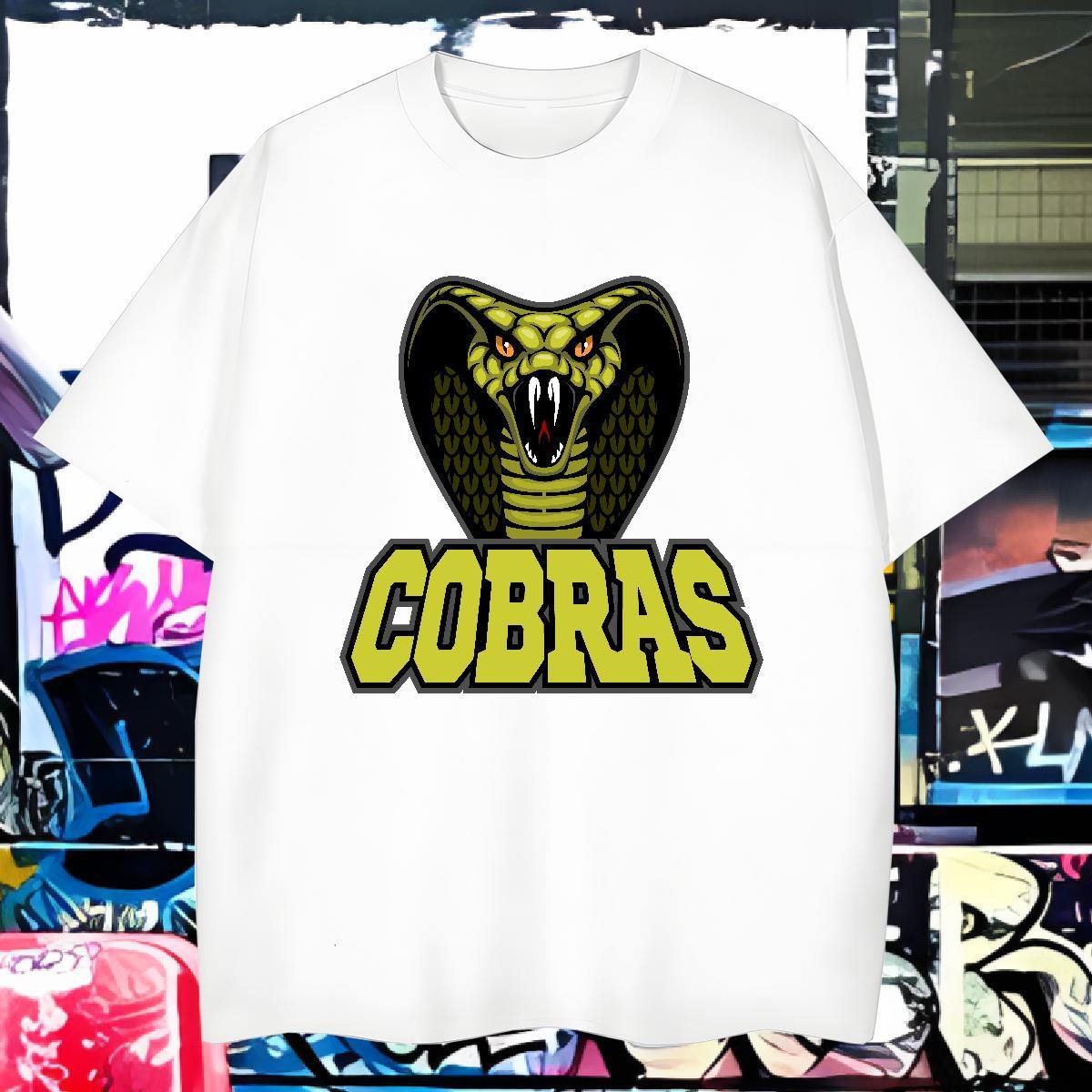 Free Shipping T-Shirts for Men cobra Pure Cotton Home Outdoor Customized Print 100% Cotton 230g Tshirt for Man Woman Factory Direct Tees