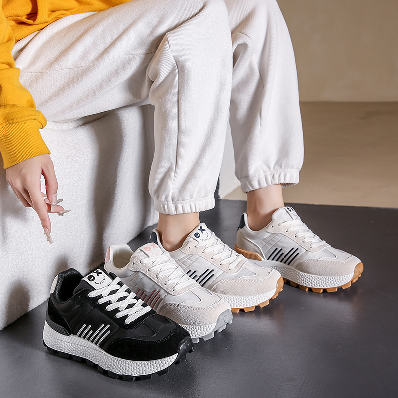 Ddmysports Instagram Korean New Forrest Gump For Women Spring Student Sports Running Casual Shoes Thick Sole Eightened J OUTDOOR
