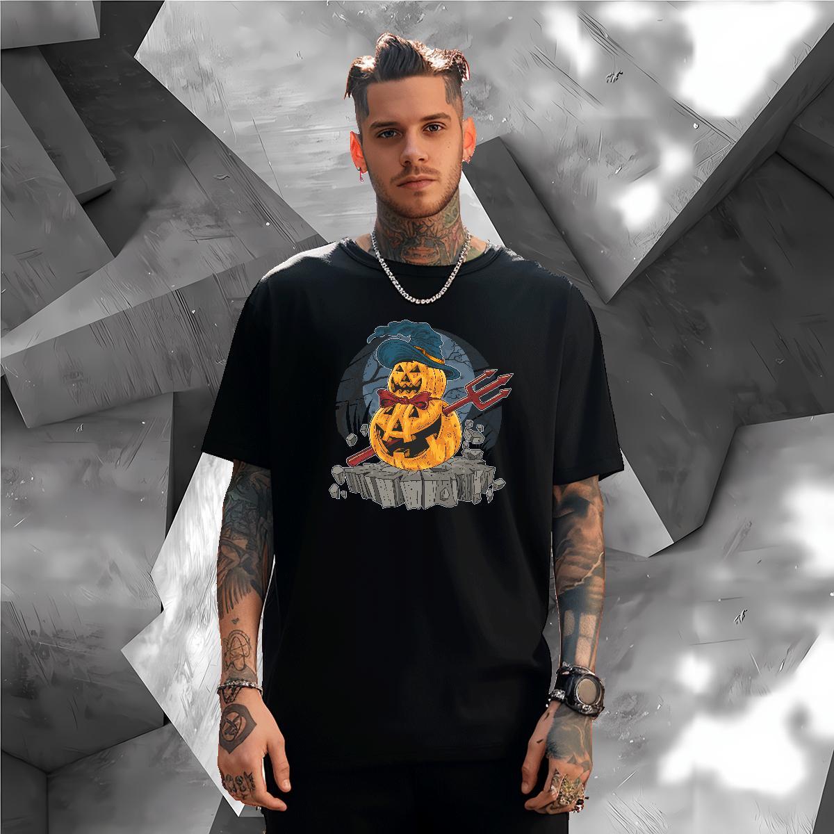 Wholesale T Shirts Men pumpkin Pure Cotton Beach White Plus Size 230g 100% Cotton Men Tshirts Brand Tops Shirt