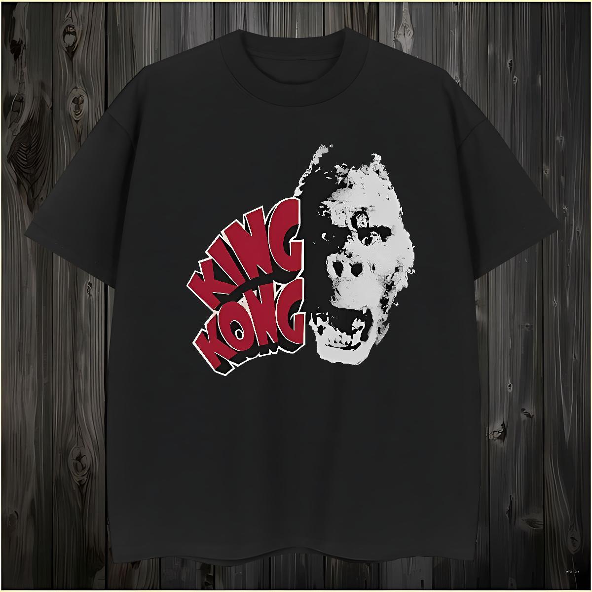 Men T Shirts 230g Pure Cotton scary Hip Hop Street Breathable Short Sleeve DIY Printed Tshirt for Man Woman Casual New Soft Wear