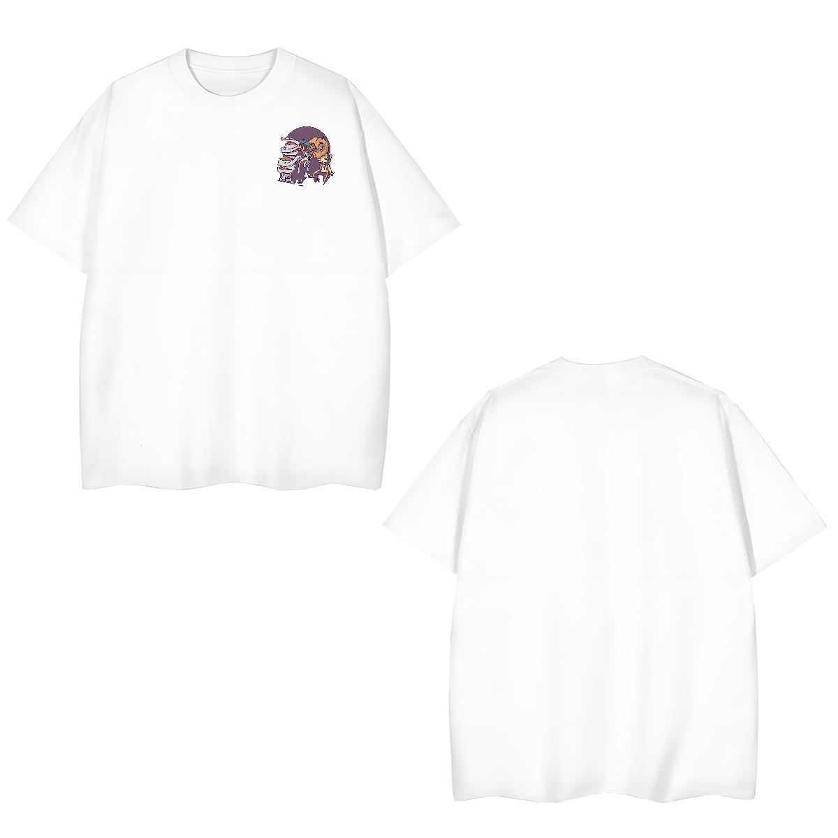 2024 Designer Tshirts halloween High Street Hip Hop 230g 100% Cotton Tops Tees Crew Neck Breathable Comfortable T-Shirts Customized Print