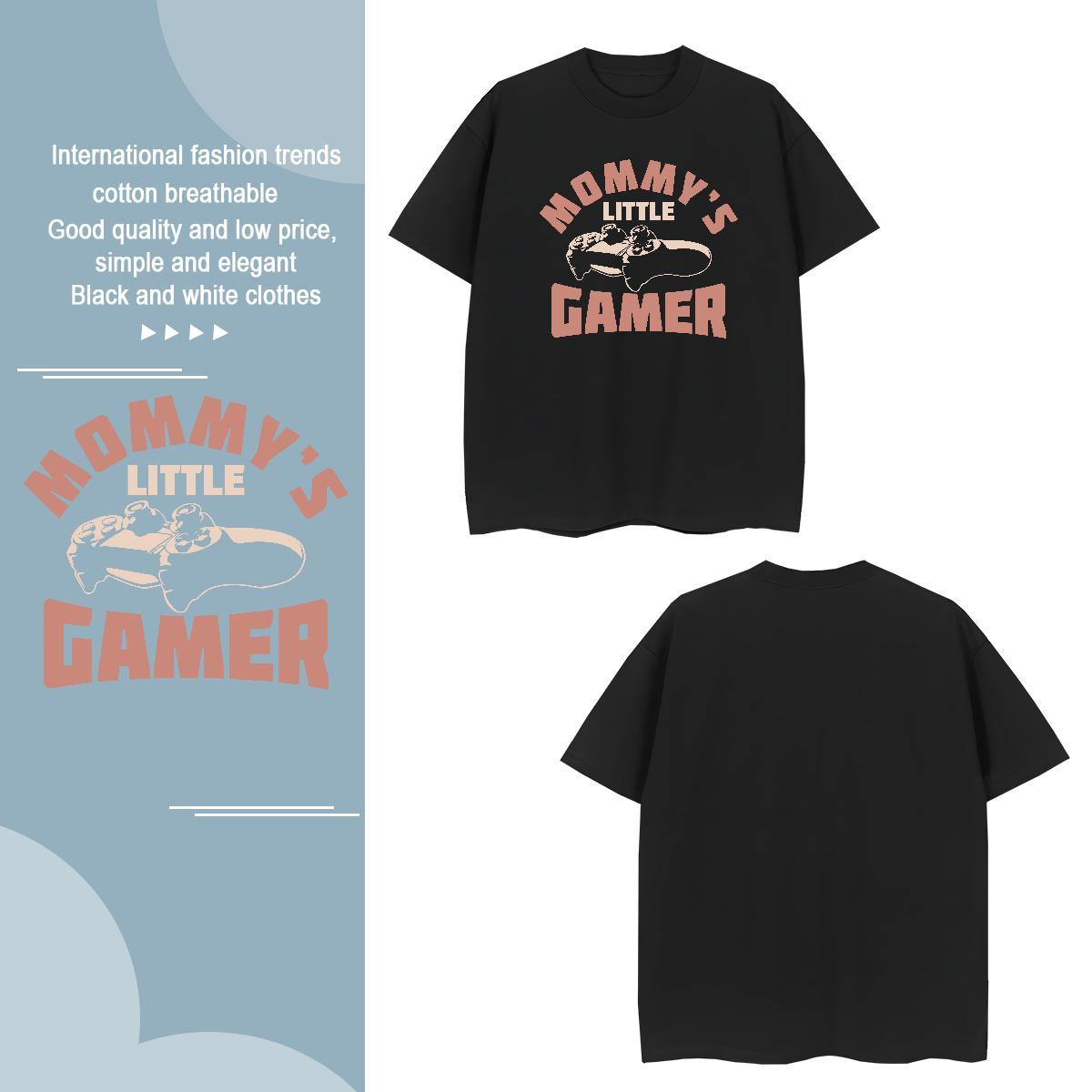Loose monogram 230g Pure Cotton Tshirts Casual Daily Wear O-Neck Short Sleeve Men T Shirts Designer Graphic Polos