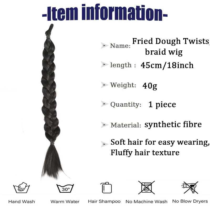 Unique Yaki straight braided ponytail suitable for women practical and easy to wear suitable for fashionable and avant-garde people W240817