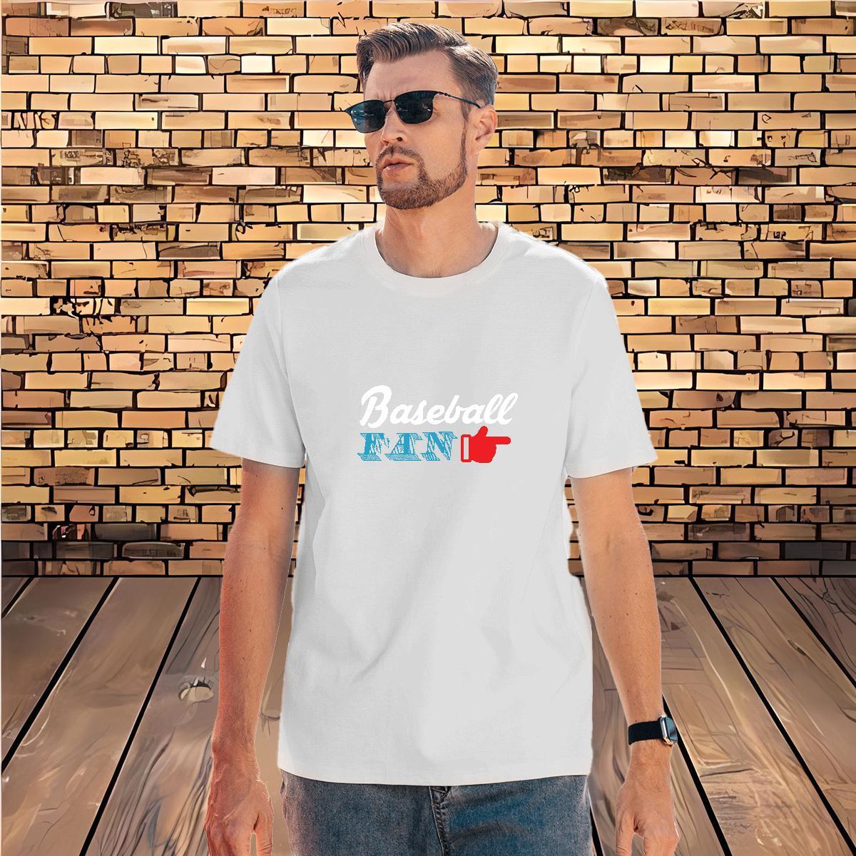 Comfortable baseball 230g Pure Cotton Men Tops Tees Hip Hop Breathable Soft T shirt New Designer Asian Size Tees Shirts