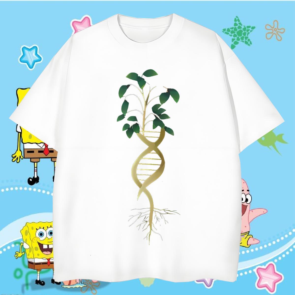 New Designer Men Tops Tees tree Spring Summer 230g 100% Cotton Wear Breathable Short Sleeve Popular Man T Shirts Anime Print