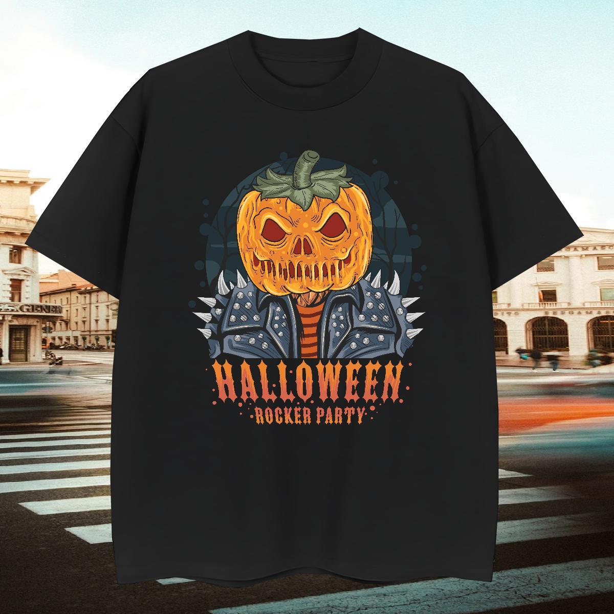 Stylist Men Tees halloween Summer Casual 100% Cotton 230g Tops Tees Crew Neck Breathable Soft T-Shirts for Men DIY Anime