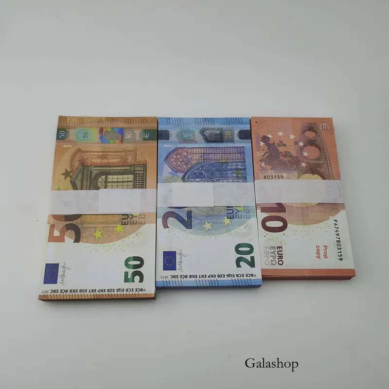 3 pack Party Supplies Fake Money Banknote 10 20 50 100 200 Euros Realistic pound Toy Bar Props Copy Currency Movie Money Faux-billets 480