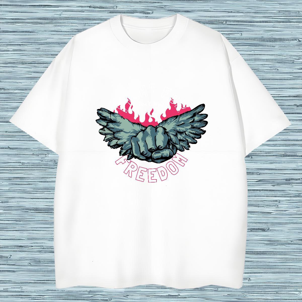 T shirt 230g 100% Cotton hand Casual Beach O-Neck Short Sleeve Custom Printed Men Clothes T-Shirt 2024 Designer TOP Quality Tees Shirts