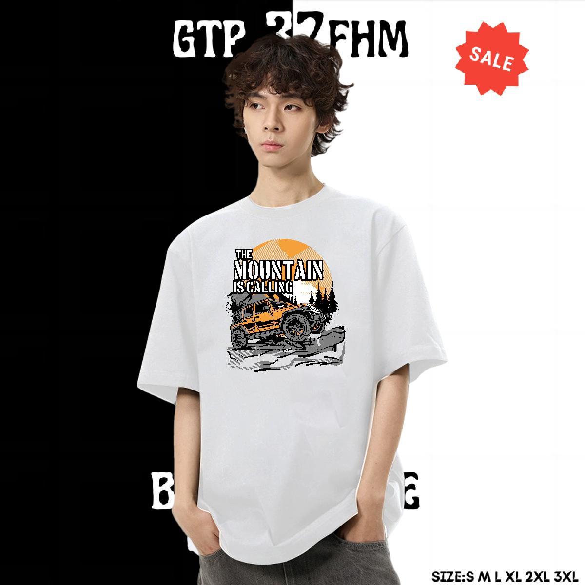 Unisex Tshirt for Man Woman High Street Hip Hop 230g 100% Cotton Asian Size Crew Neck off-road vehicle T shirt 2024 Summer Tops Shirt