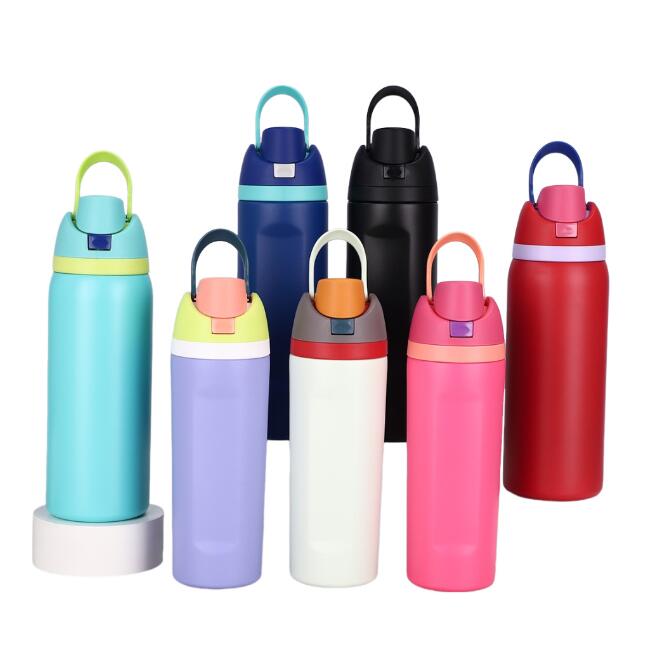 2024 New Travel Mugs Owala Thermos Cup 19 Oz 240z leakproof Stainless Steel Space Kettle Water Bottle Outdoro sports Camping water bottles fe5