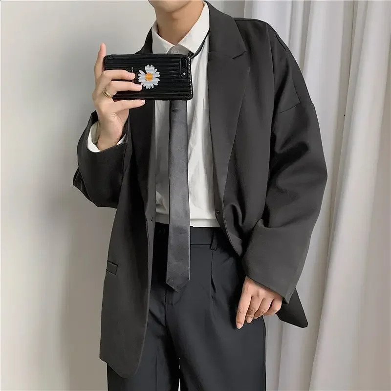 Linen mens jacket plus size oversized party summer original casual highquality fashion classic 240819