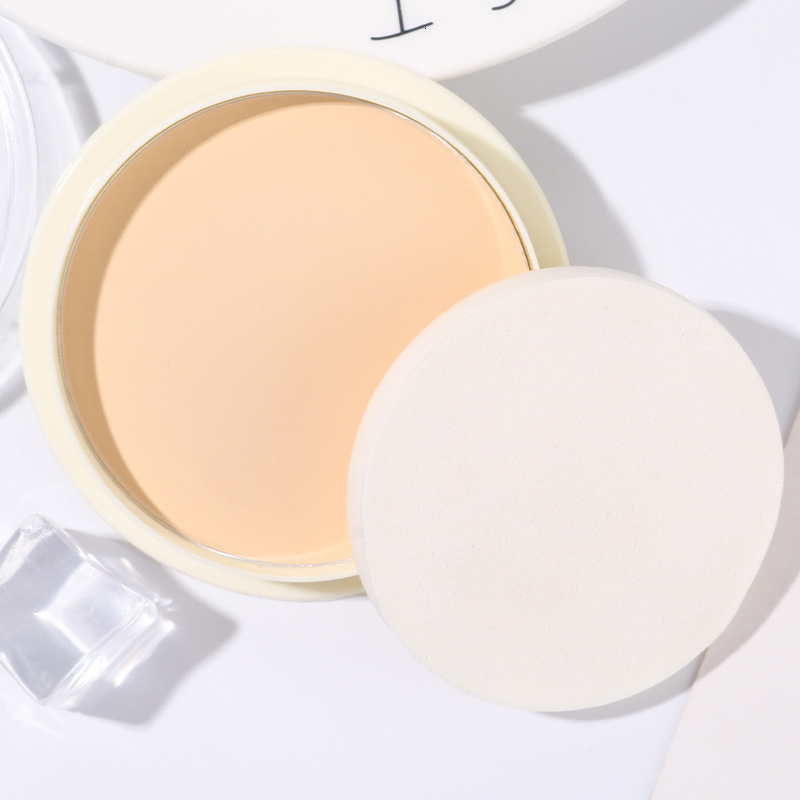 Fair Price White Cake Soy Milk Powder - Perfect for Student Makeup Setting and Skin Polishing