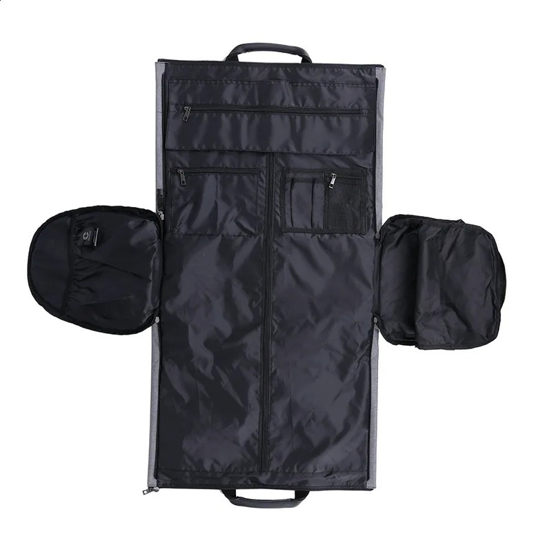 Multi Function Travel Bag for Women Large Capacity Hand Luggage Bag PU Folding Suit Storage Bag 240819