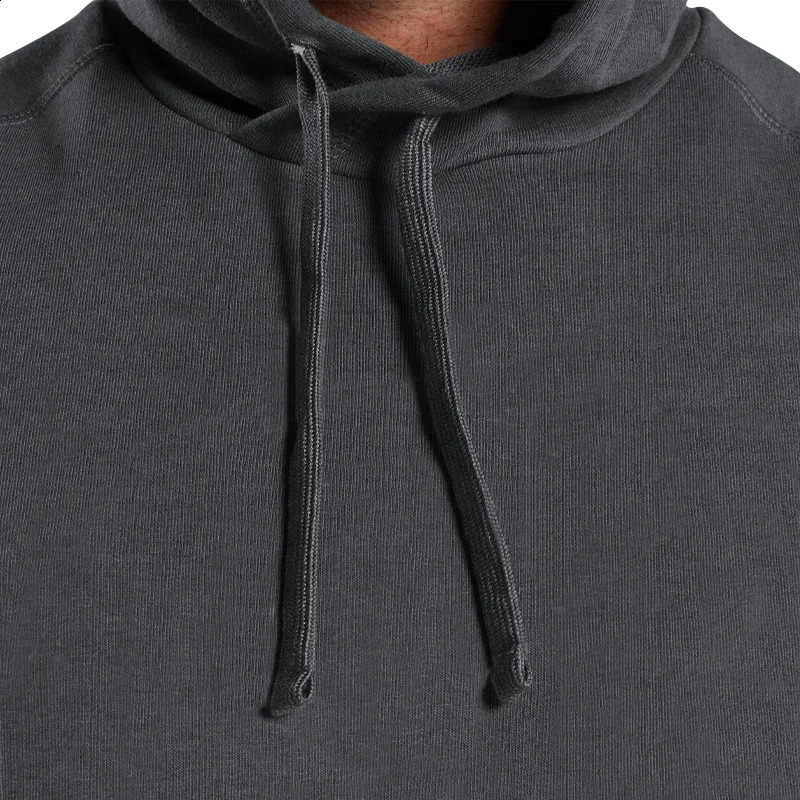 Tank Top Mens Solid Color Hooded Vest Sports Sleeveless shirt Quick dry Undershirt Gyms Running Fitness Training Clothing 240819