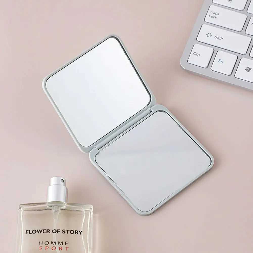 Pocket Makeup Mirror Portable Magnifying Mirror Dual Sides Cosmetic Mirror Handheld Travel Beauty Tool Y240819