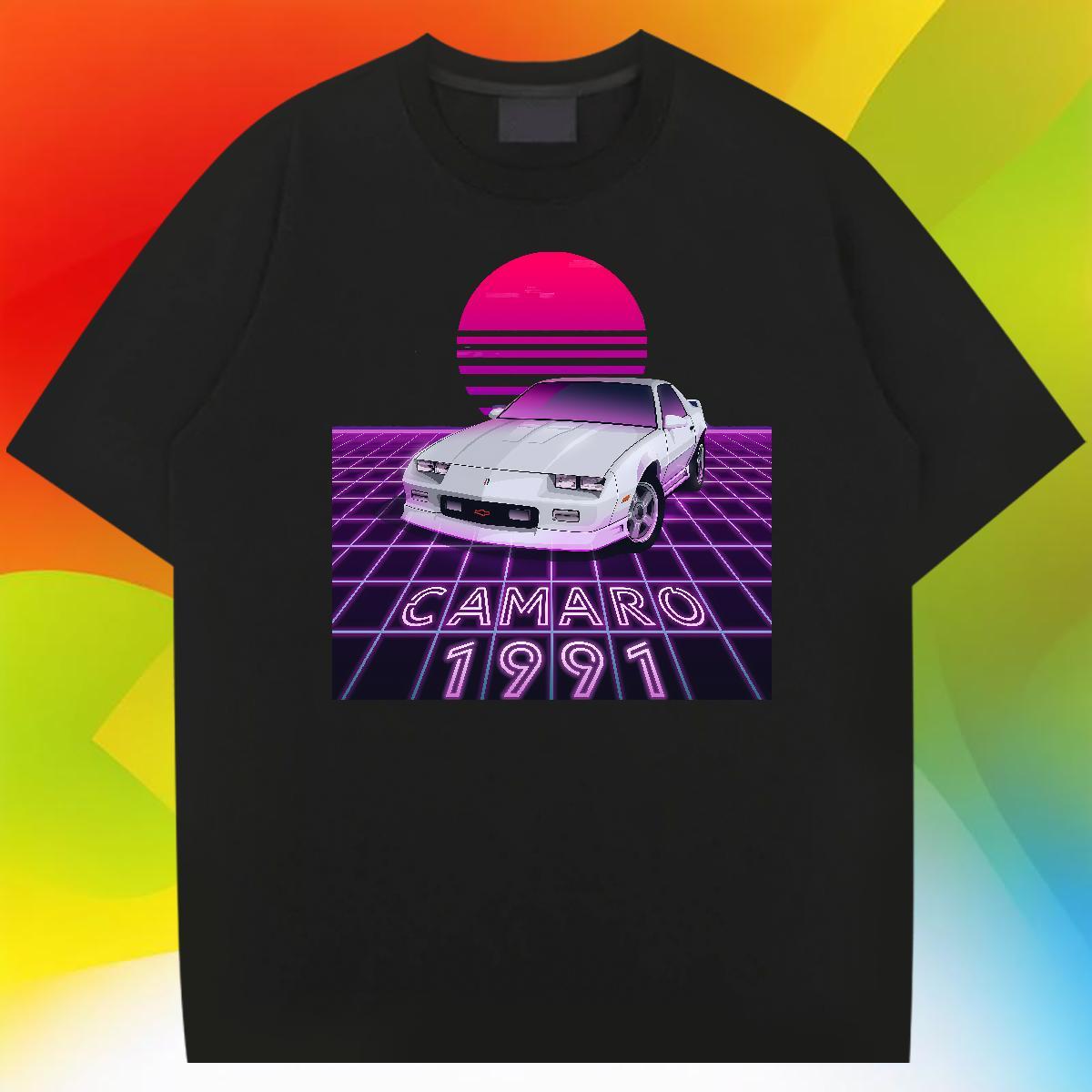 Soft Tshirts Casual 230g Pure Cotton DIY Crew Neck car Mens T Shirts Fashion Tees