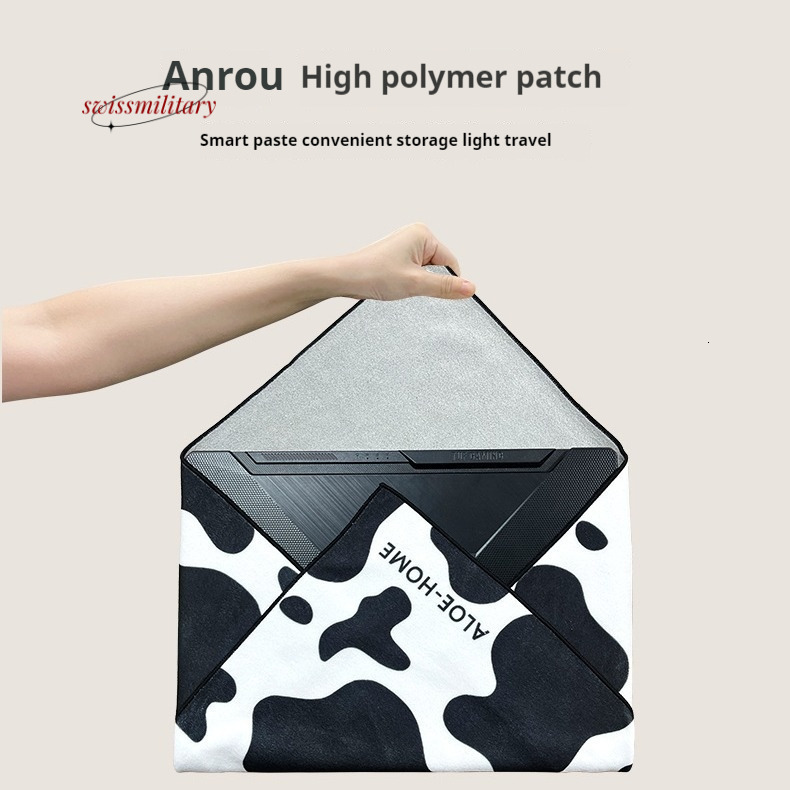 Swissmilitary P People's Day Selection Makeup Large Size Lazy Self Adhesive Cloth Camera Tablet Protective Bag #19