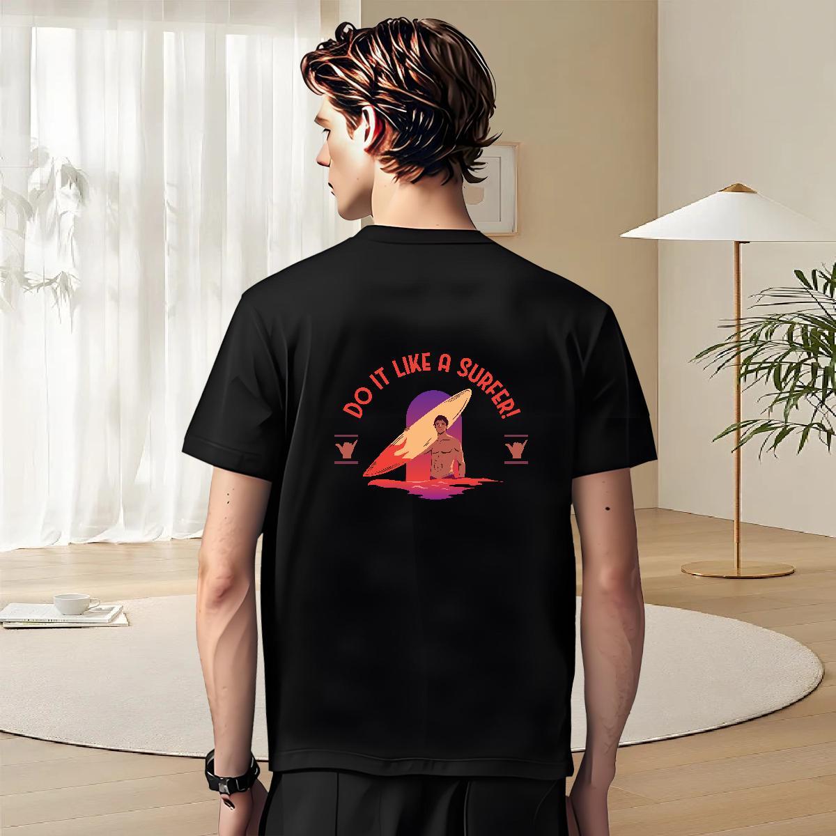 Classic Couples T Shirts Outdoor 100% Cotton 230g Custom Big Size Breathable Short Sleeve muscle men T shirt Fashion New Clothes