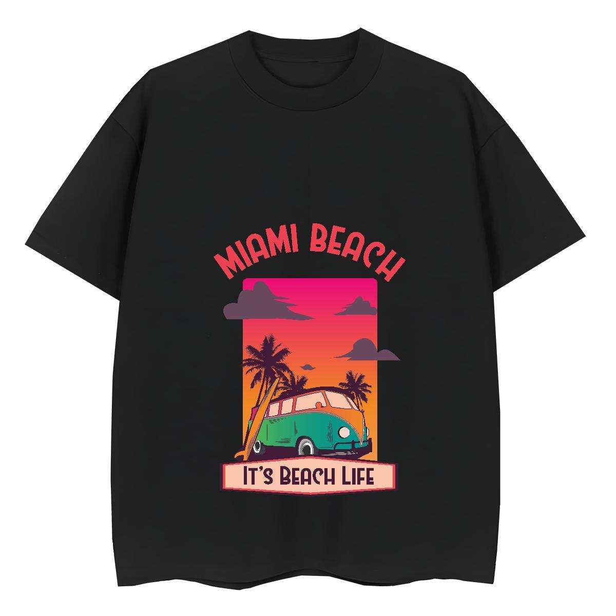 Casual New Lady T shirt Spring Summer Crew Neck Breathable Tops Shirt Loose fit 230g Cotton sea Custom Print Oversized Woman T Shirts