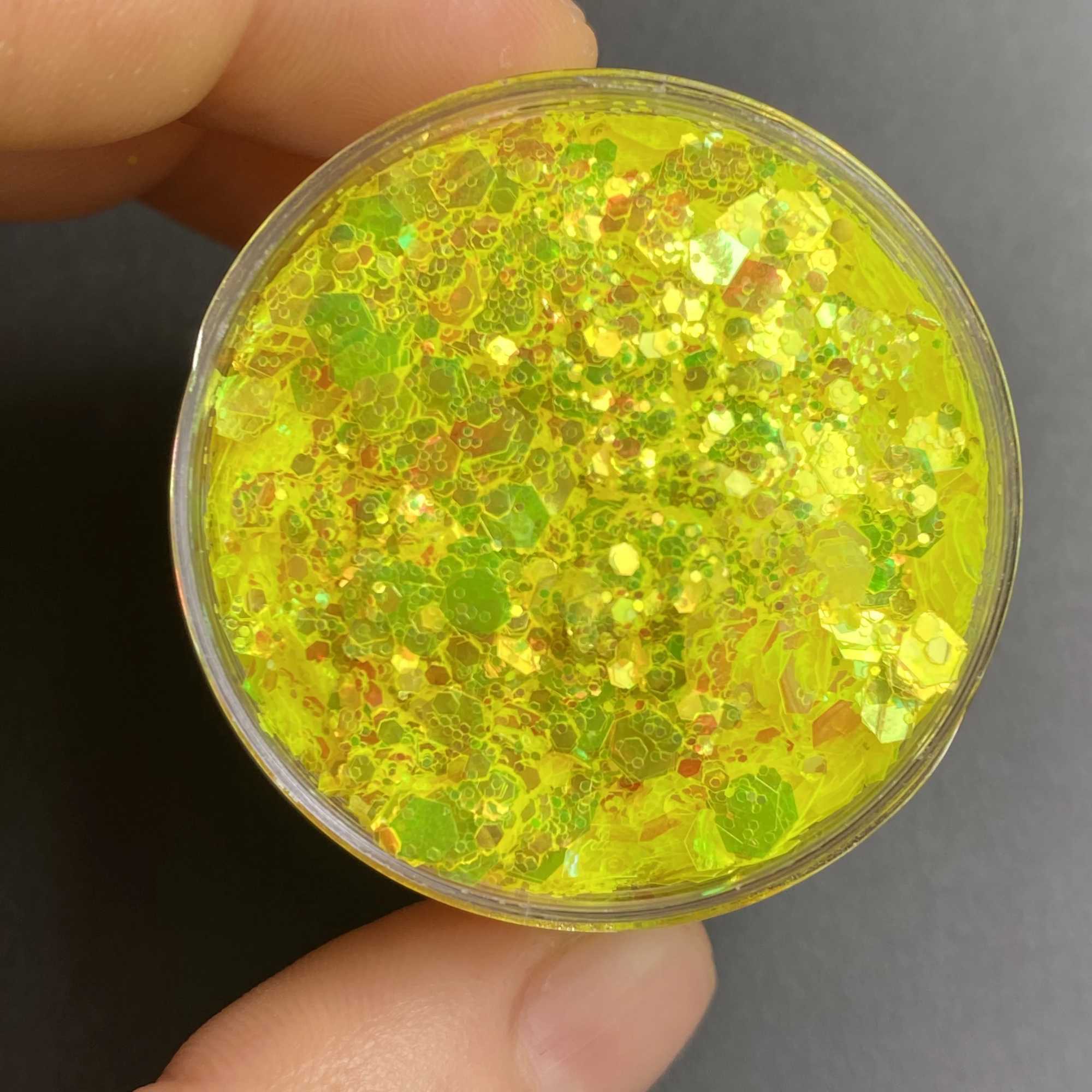 10g/Bag White Iridescent Nail Sequins Spring Pastel Chunky Glitter Mix For Craft DecorationXJ240815