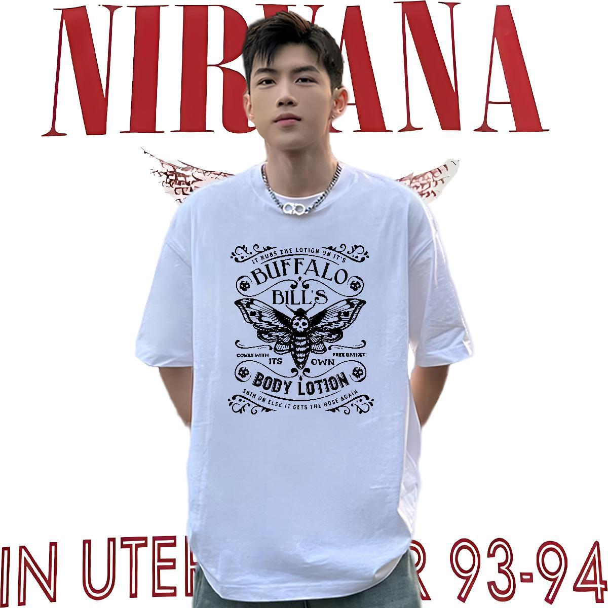 Classic Men Tees Butterfly Beach 230g Pure Cotton Tops Shirt Short Sleeve Soft High Quality T Shirts Men Customized Print