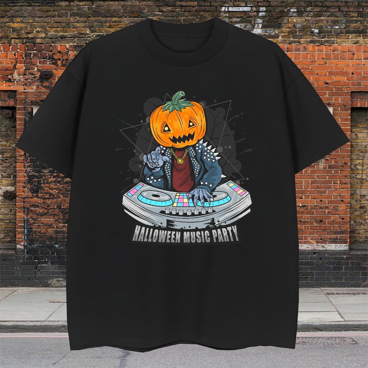 Factory Direct Tshirt for Man Woman halloween Hip Hop Street 230g 100% Cotton Tee Shirt O Neck Short Sleeves Brand Men T Shirts White Plus Size