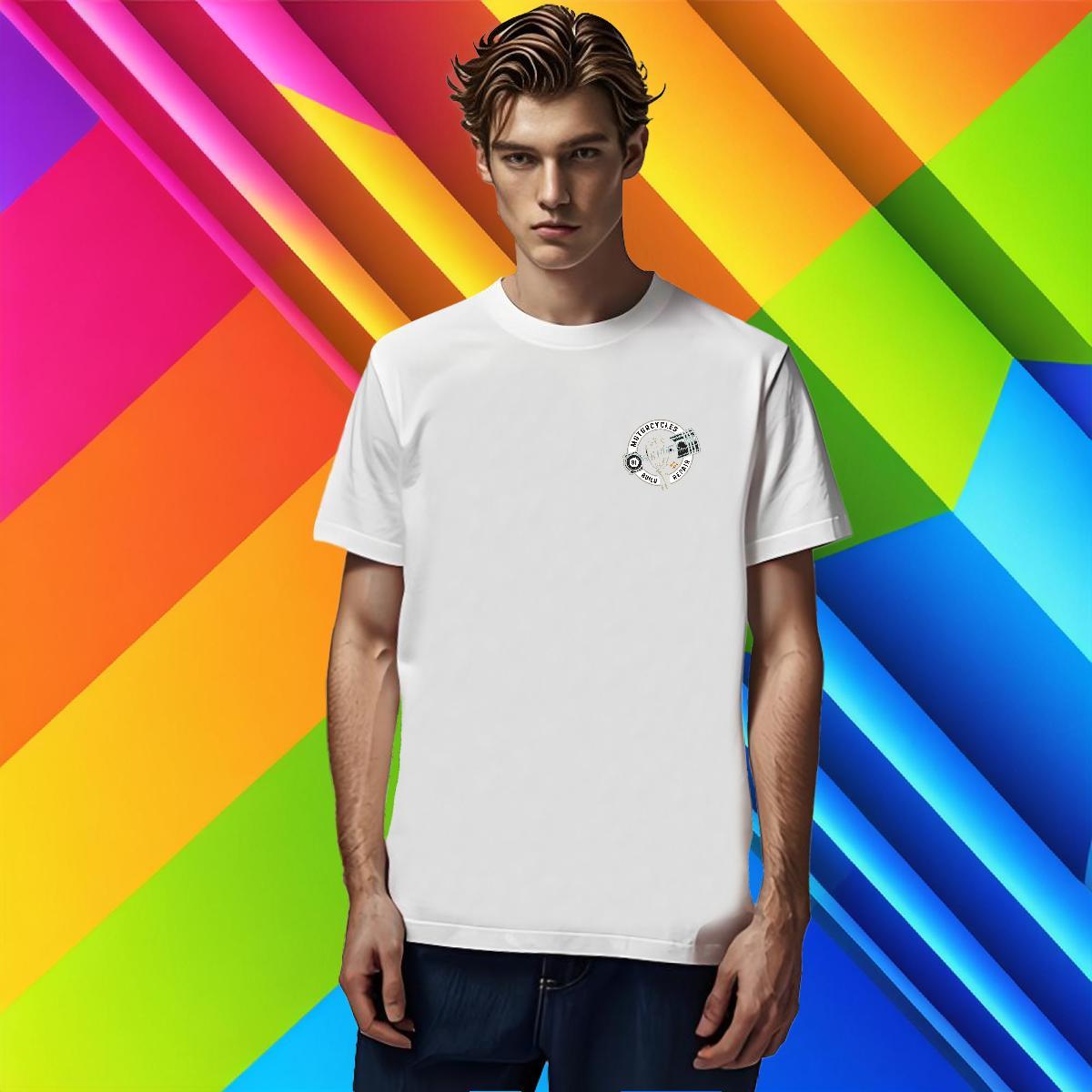 Classic logo 230g Cotton Men Tops Tees Street Wear O Neck Short Sleeves T Shirts Men Fashion Casual Oversized 3XL 4XL Clothings