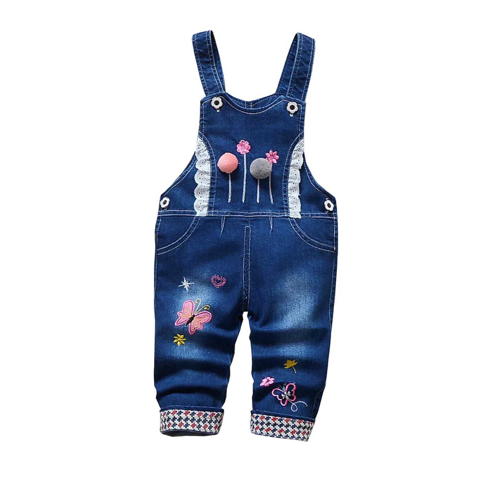Childrens sports legs summer pants baby jumpsuit baby coat denim shorts boys and girls wear 6 pieces of clothing for girls W240806