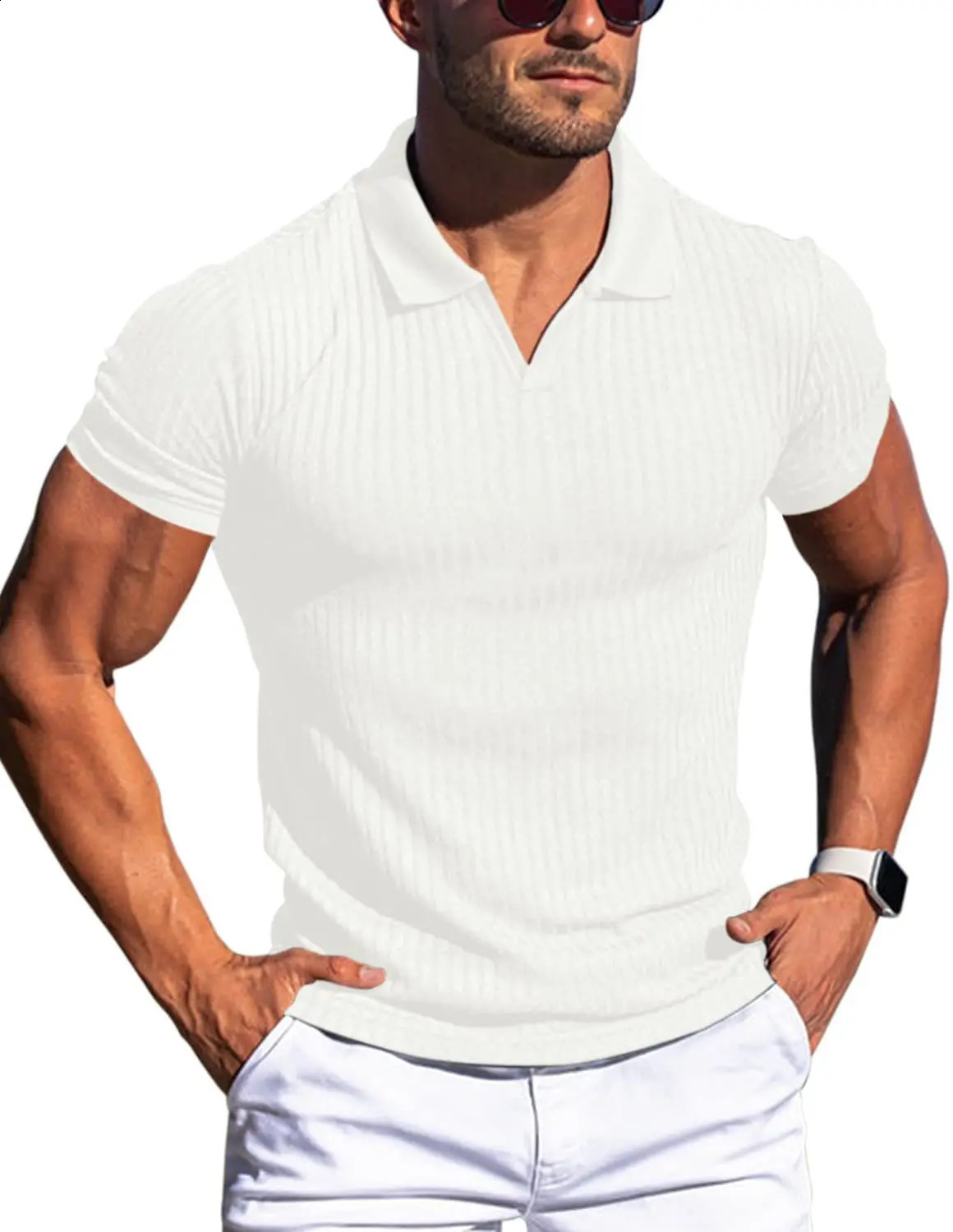 Summer Classic cultivate ones moral character Polo Shirt Men Short Sleeve Tee Shirt Breathable Casual POLO shirt 240820