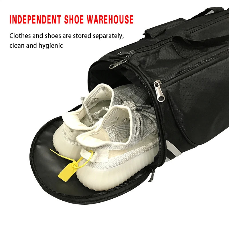 Custom Bag with Sports Gym Bags Yoga Shoulder Tanks Training Fitness Outdoor Travel Personalized Men Handbags Printed Names 240819