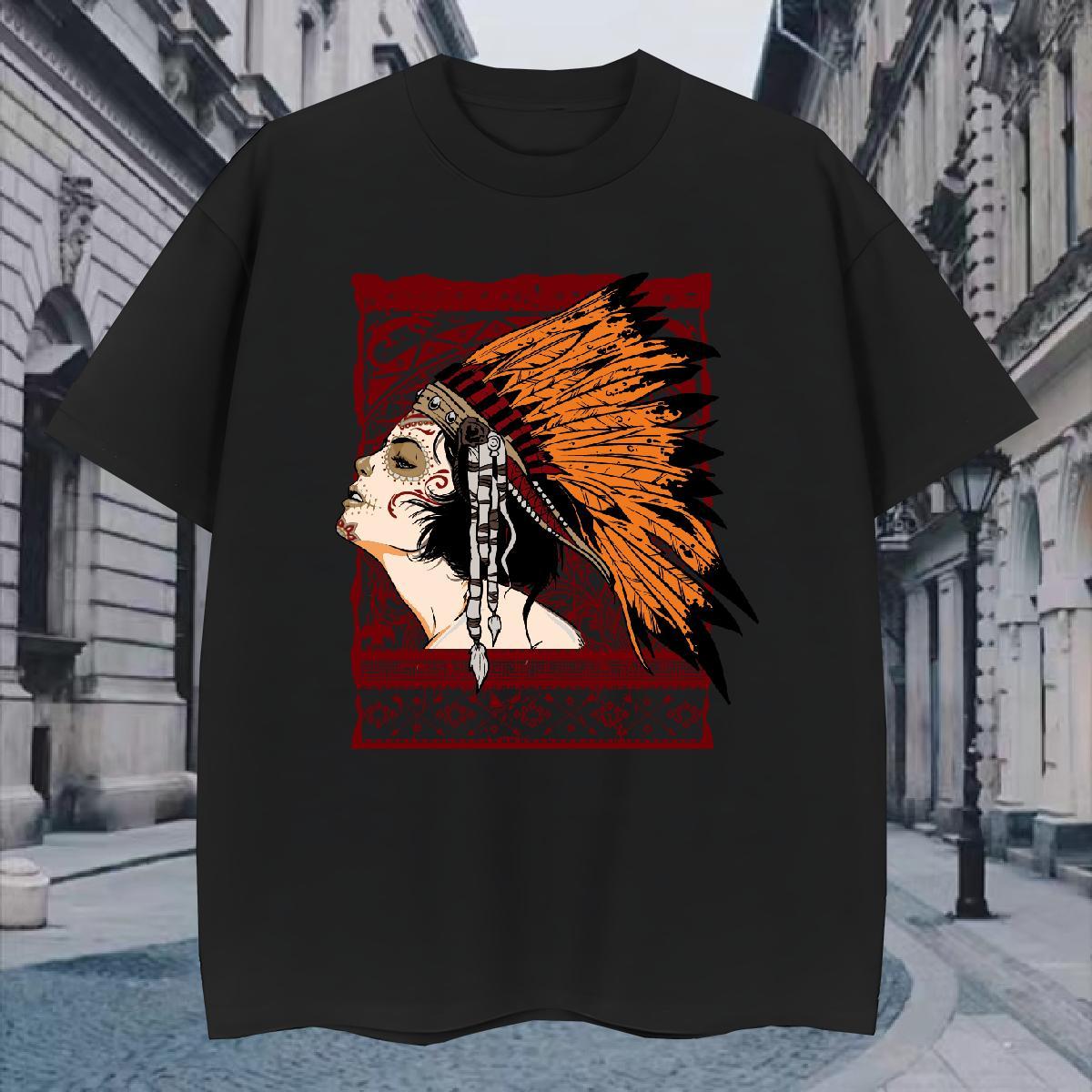 T-Shirts 230g Cotton man Hip Hop Crew Neck Breathable DIY Printed Men Tshirts 2024 New Loose Wear