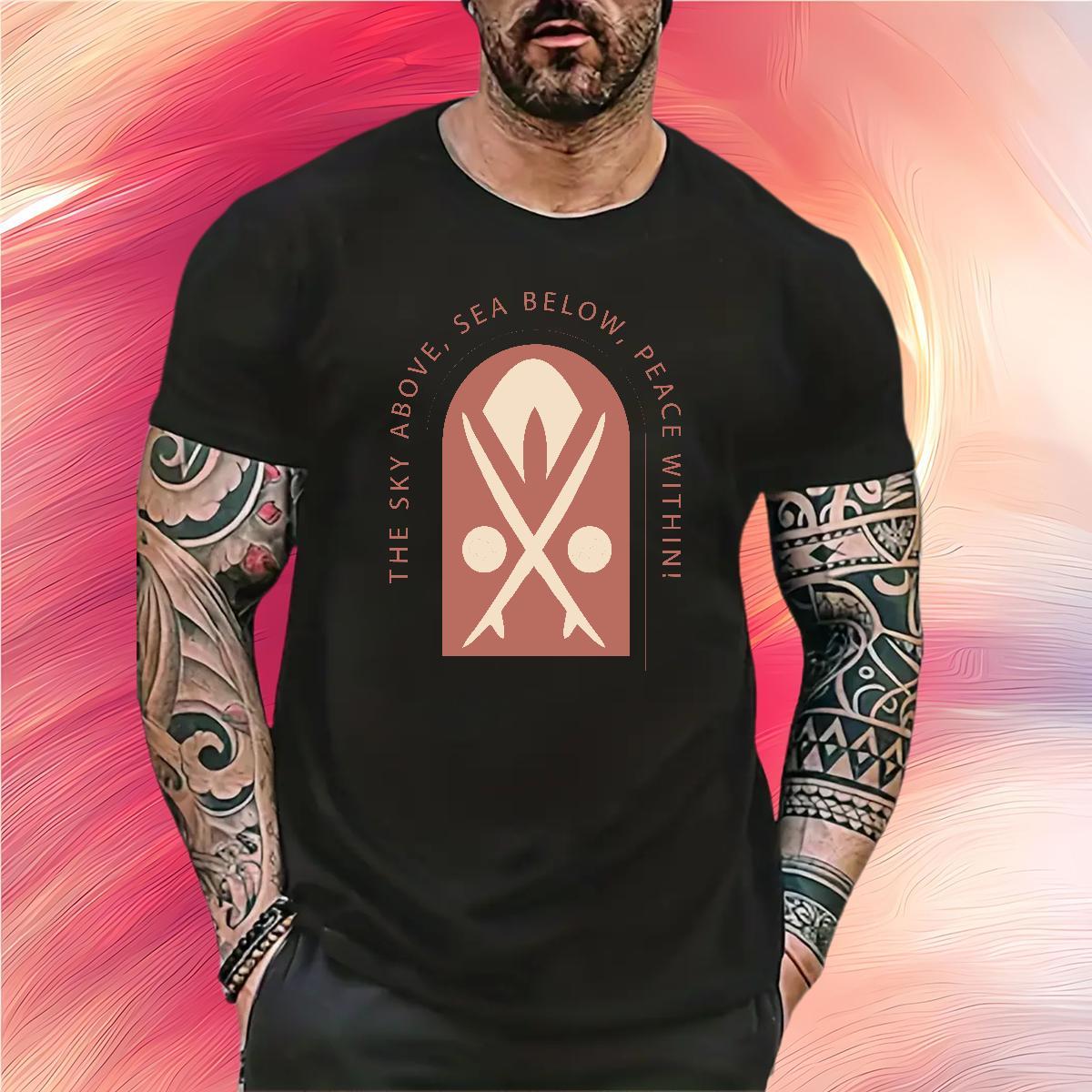 Unisex beach 230g 100% Cotton Men Clothes T-Shirt Hip Hop Short Sleeve O-Neck T-Shirts New Designer DIY Tees Shirts