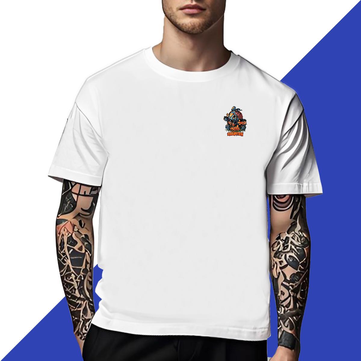 Brand Men Tees pumpkin Street Casual 230g 100% Cotton Tshirts Breathable Short Sleeve Free Shipping Man T Shirts DIY Printed