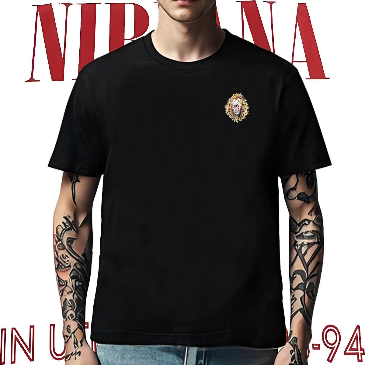 Custom Men Tops Tees lion Outdoor 230g Cotton Top Tees Breathable Crew Neck Classic T Shirt For Man Oversized 3XL 4XL