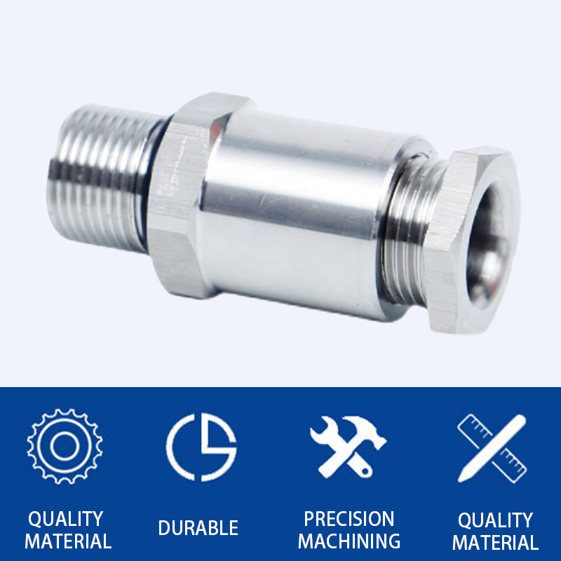 Single pressure waterproof joint explosion-proof gland head 304 stainless steel cable joint sealing clamping stuffing box