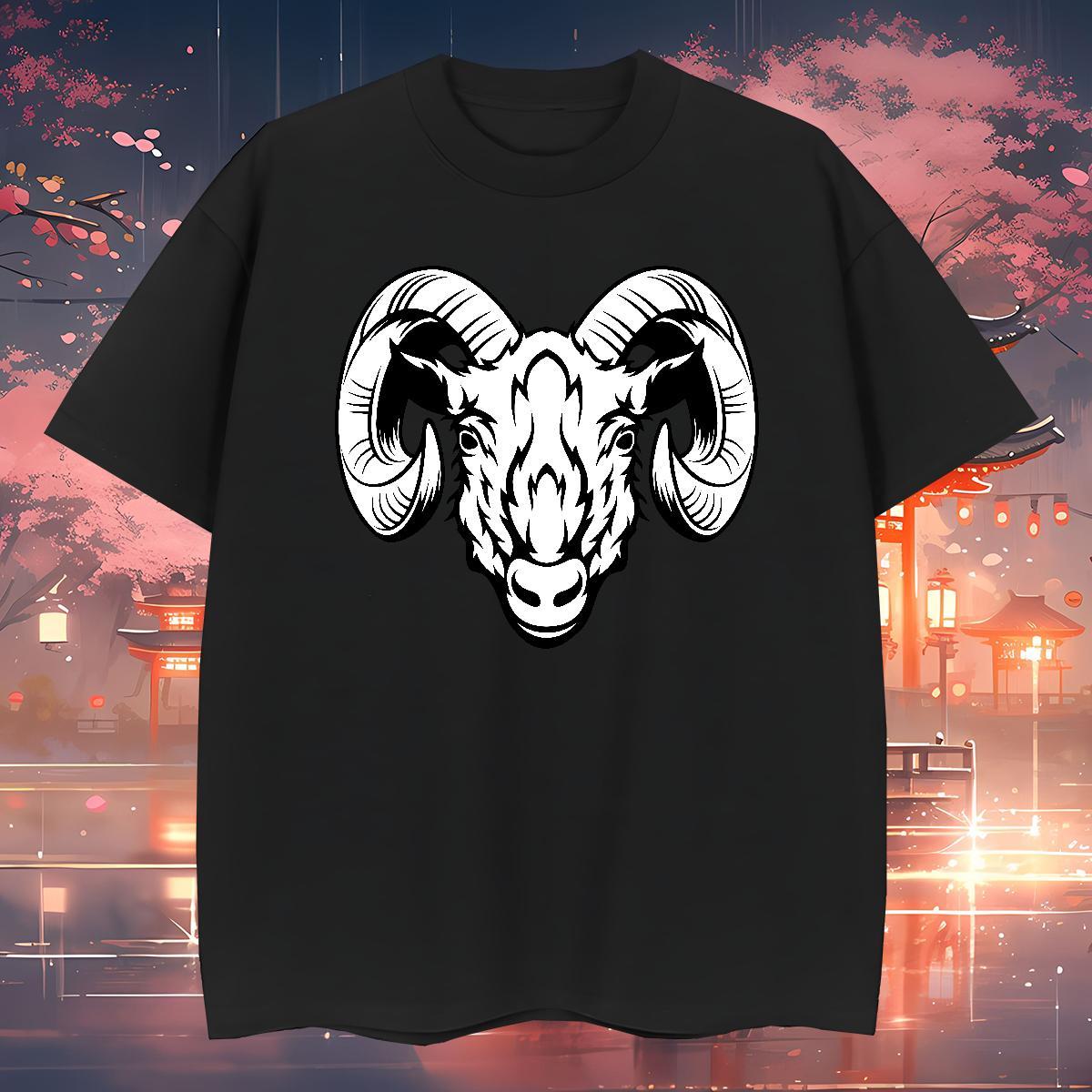 Soft T shirt sheep Breathable Short Sleeve High Street Hip Hop Anime 230g Pure Cotton Tshirts DIY Customized Top Tees
