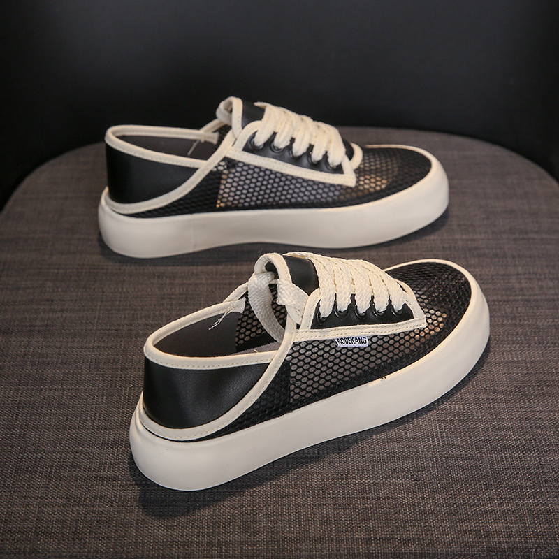 Ddmysports Summer New Instagram Korean Breathable Canvas Fashion Student Casual Women S Versatile Little White Shoes OUTDOOR