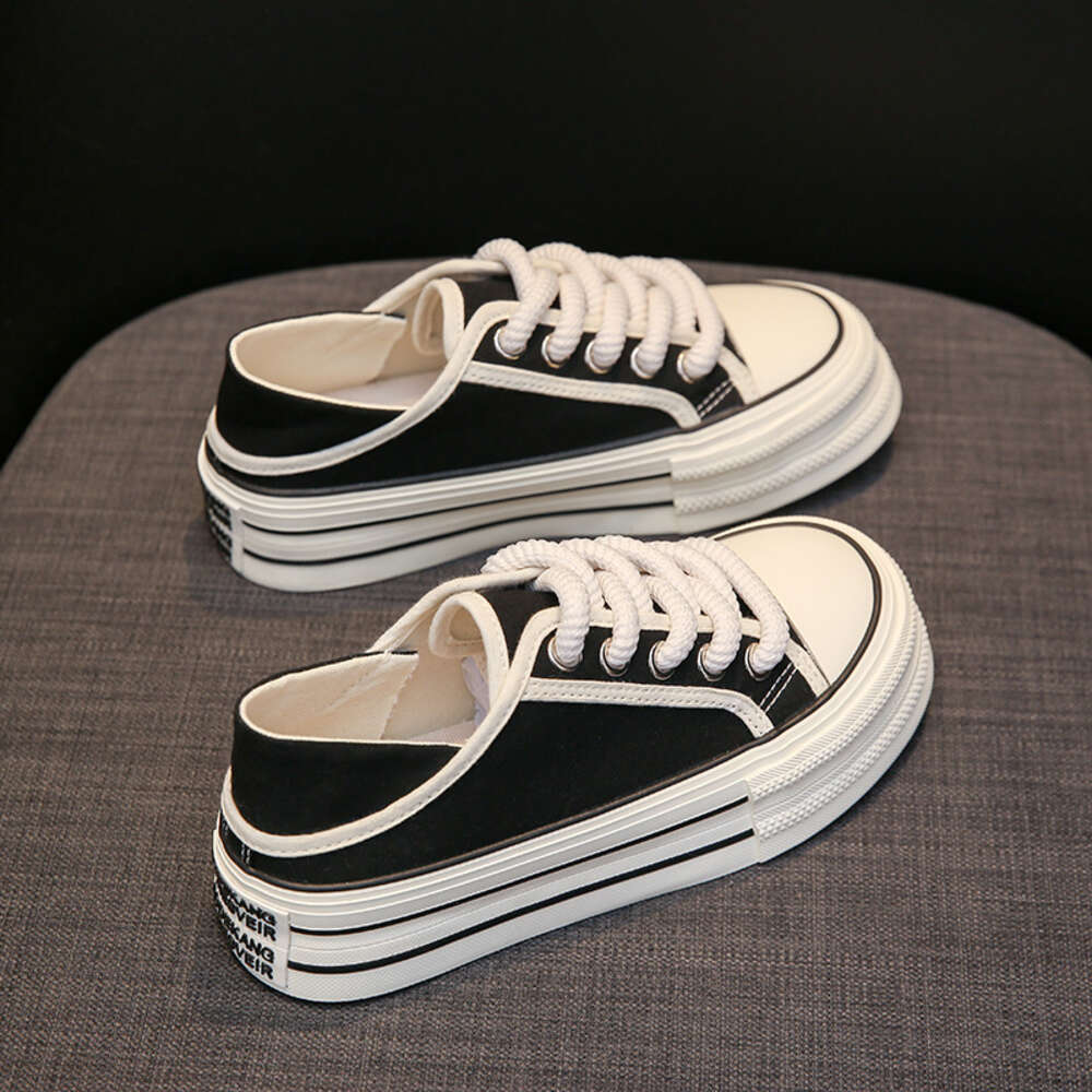 Ddmysports Instagram Korean Version Two In Canvas Summer New Versatile Student Running Board Casual Shoes For Women OUTDOOR