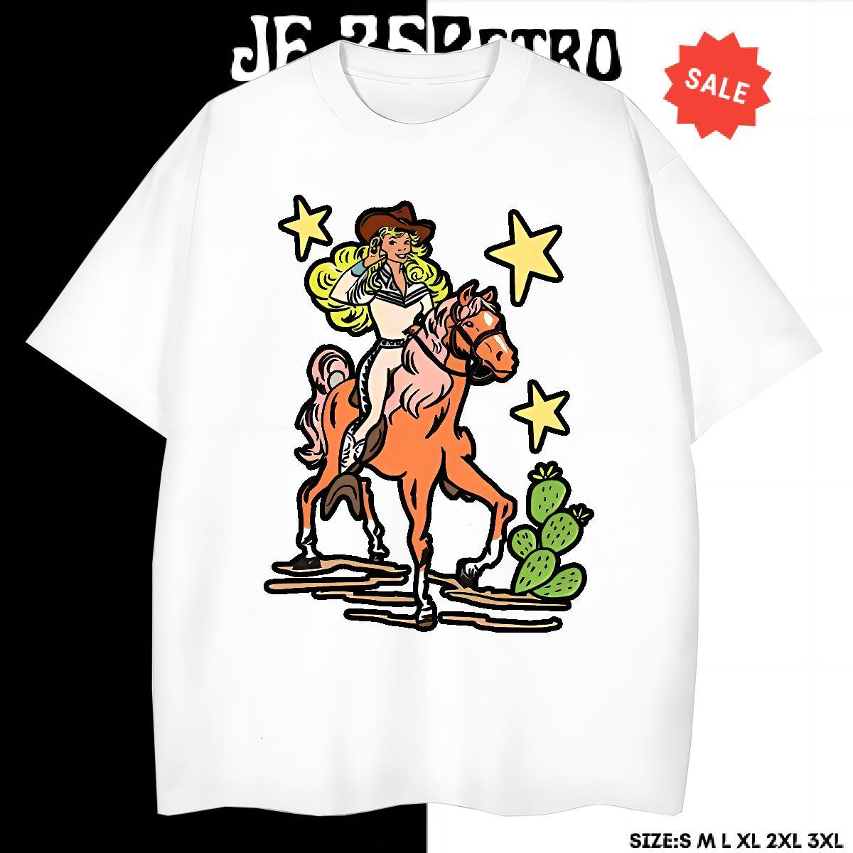 Cool Design Mens T Shirts horse Short Sleeve O-Neck Anime Printing Street Custom Anime 230g 100% Cotton Men Tops Tees 2024 Designer Top Tees