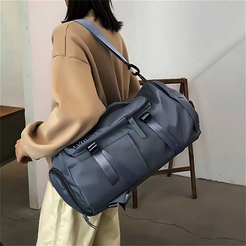 Women Travel Backpack Large-capacity Single-shoulder Sports Gym Bag Multi-function Travel Storage Jelly Bag CL240820