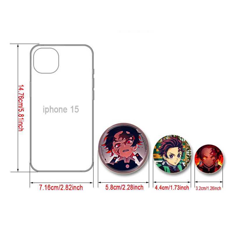 Kamado Tanjirou cartoon badge handmade tinplate brooch backpack clothing gift accessories anime series brooch 58mm W240815