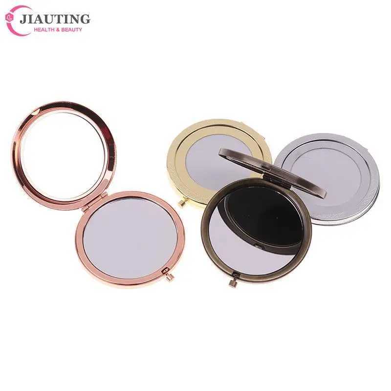 Foldable Cosmetic Hand Mirror Makeup Mirror Magnify Foldable Double Pocket Small Makeup Mirror For Travel Beauty Cosmetic Tool Y240819