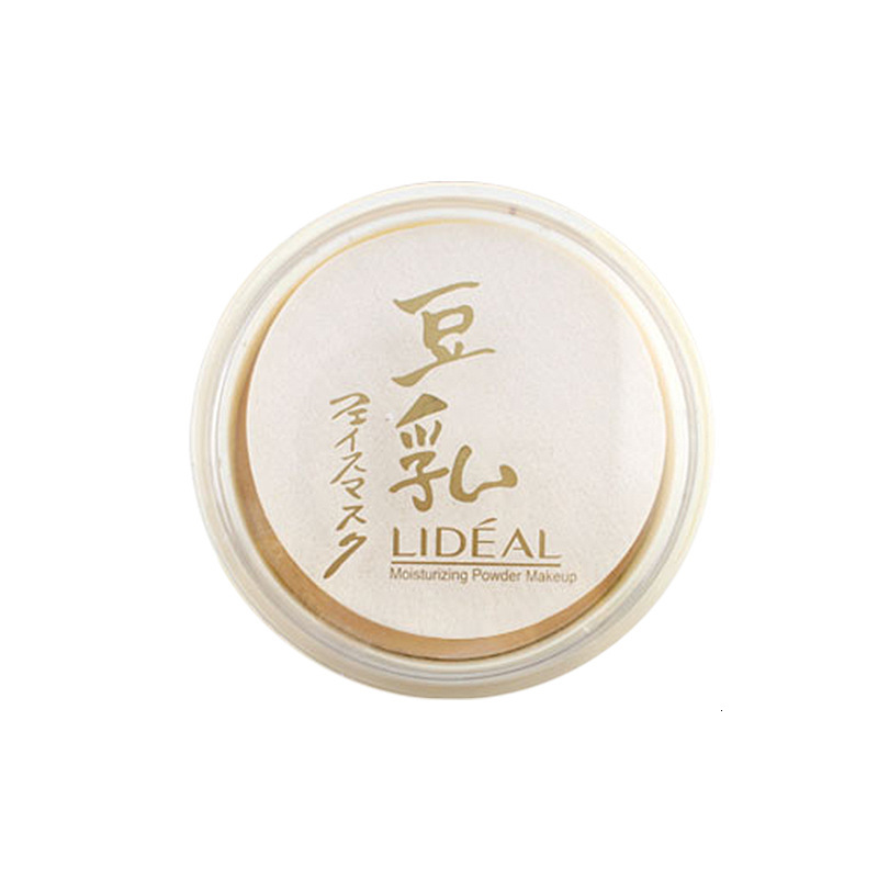 Fair Price White Cake Soy Milk Powder - Perfect for Student Makeup Setting and Skin Polishing